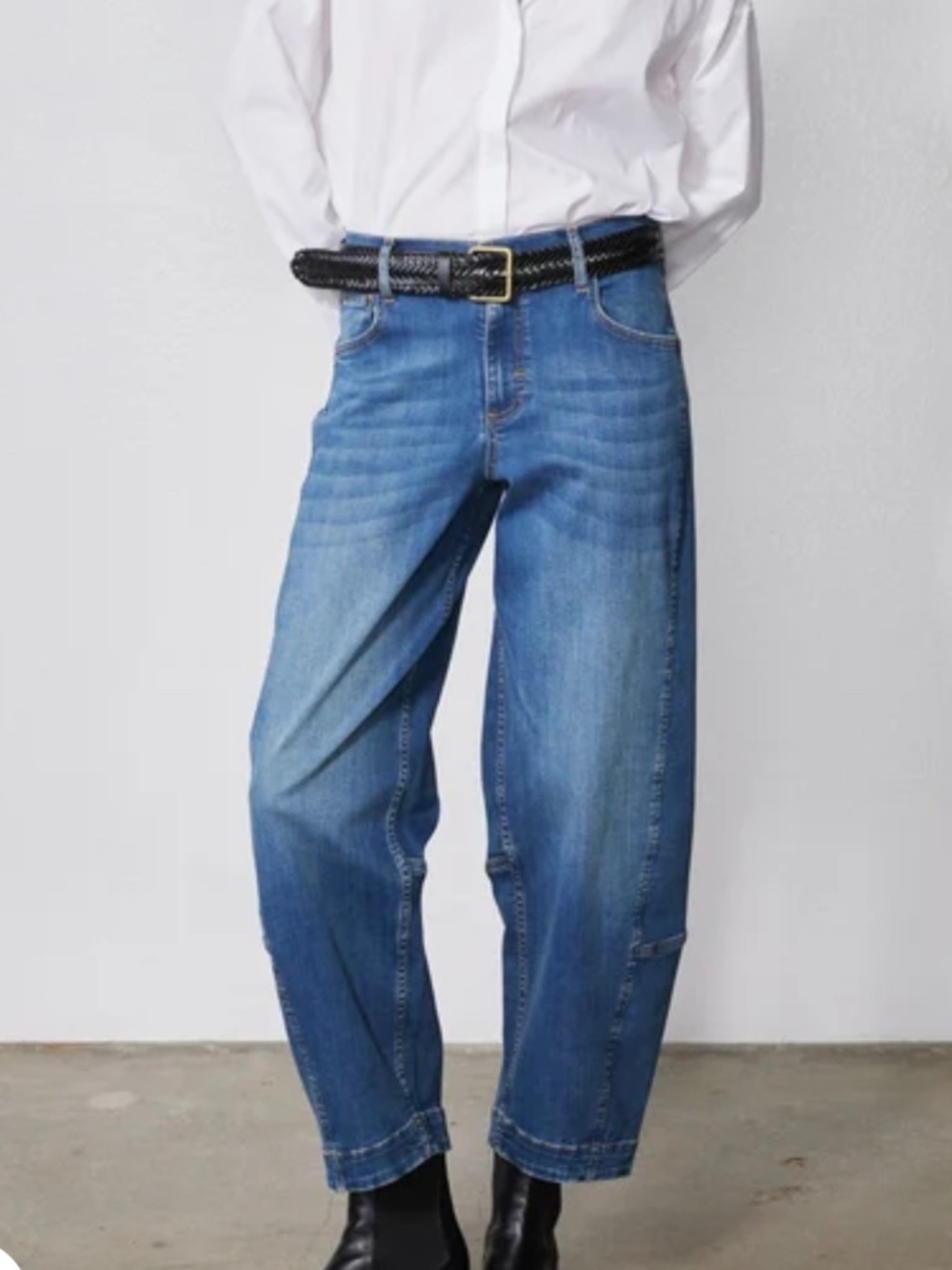RUTI Ultimate barrel leg Jean 2.0 petite8p indigo - like nee